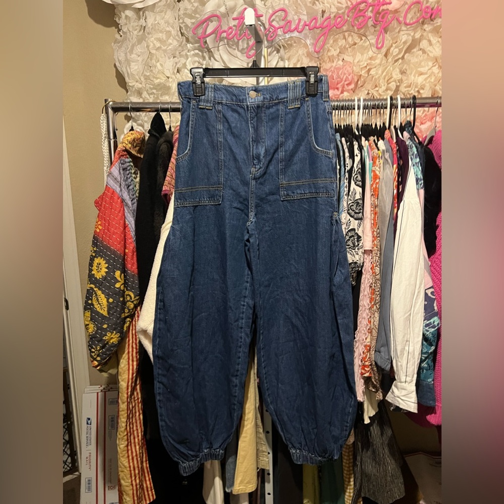 NWOT Pilcro Wharfside High-Rise Jogger Jeans, Various Sizes NWOT - Picture 5 of 9